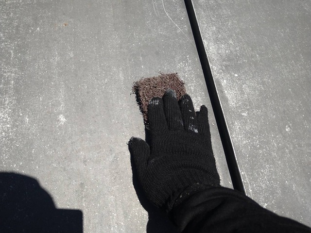 北杜市　屋根塗装工事　遮熱塗料　サーモアイ　